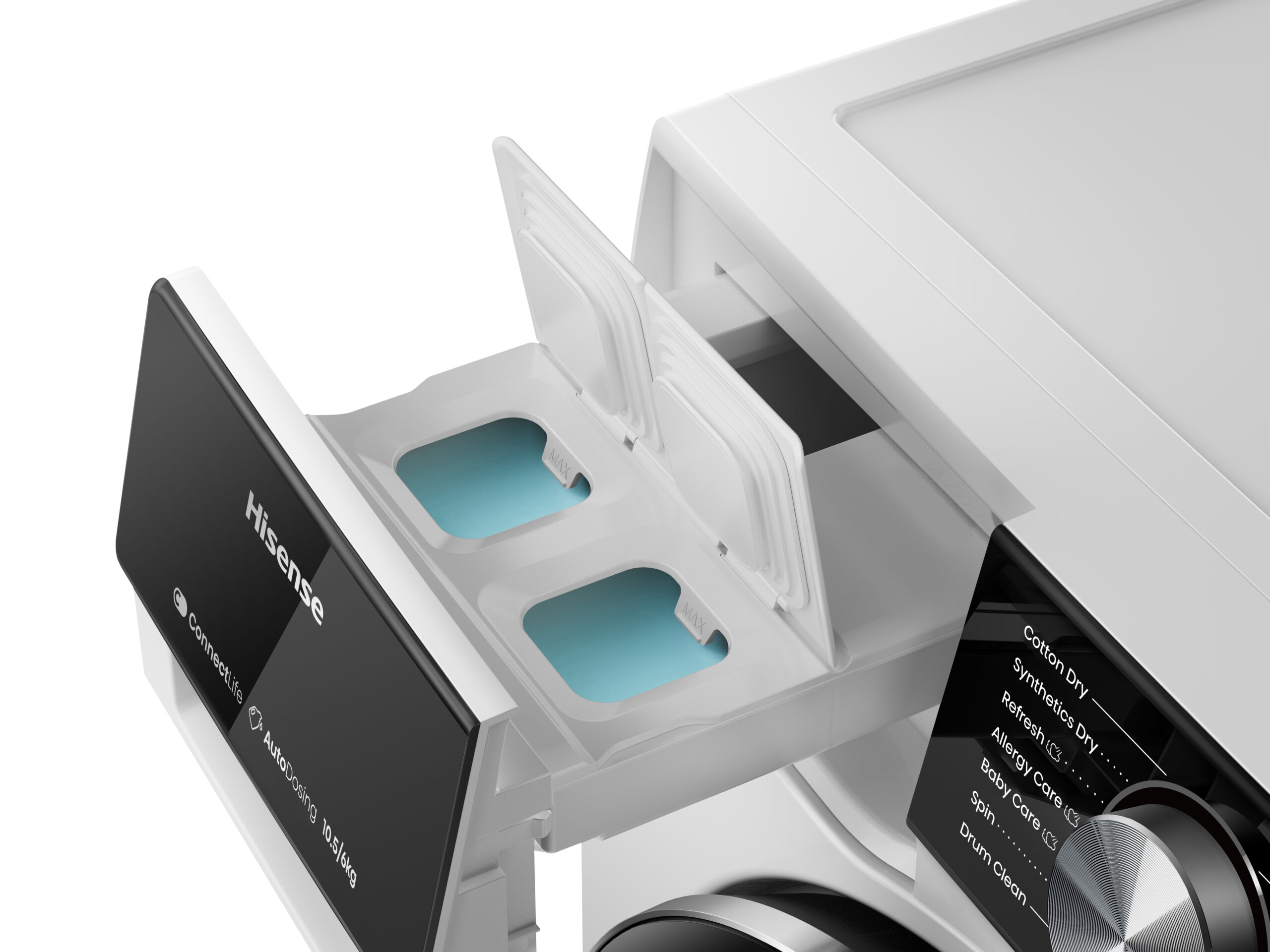 Hisense - Lavadora-Secadora WD5S1045BW
