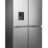 Americanos Cross Door RQ758N4SWSE – Frigorífico Americano 4 Puertas, Clase E, 606L, Inox