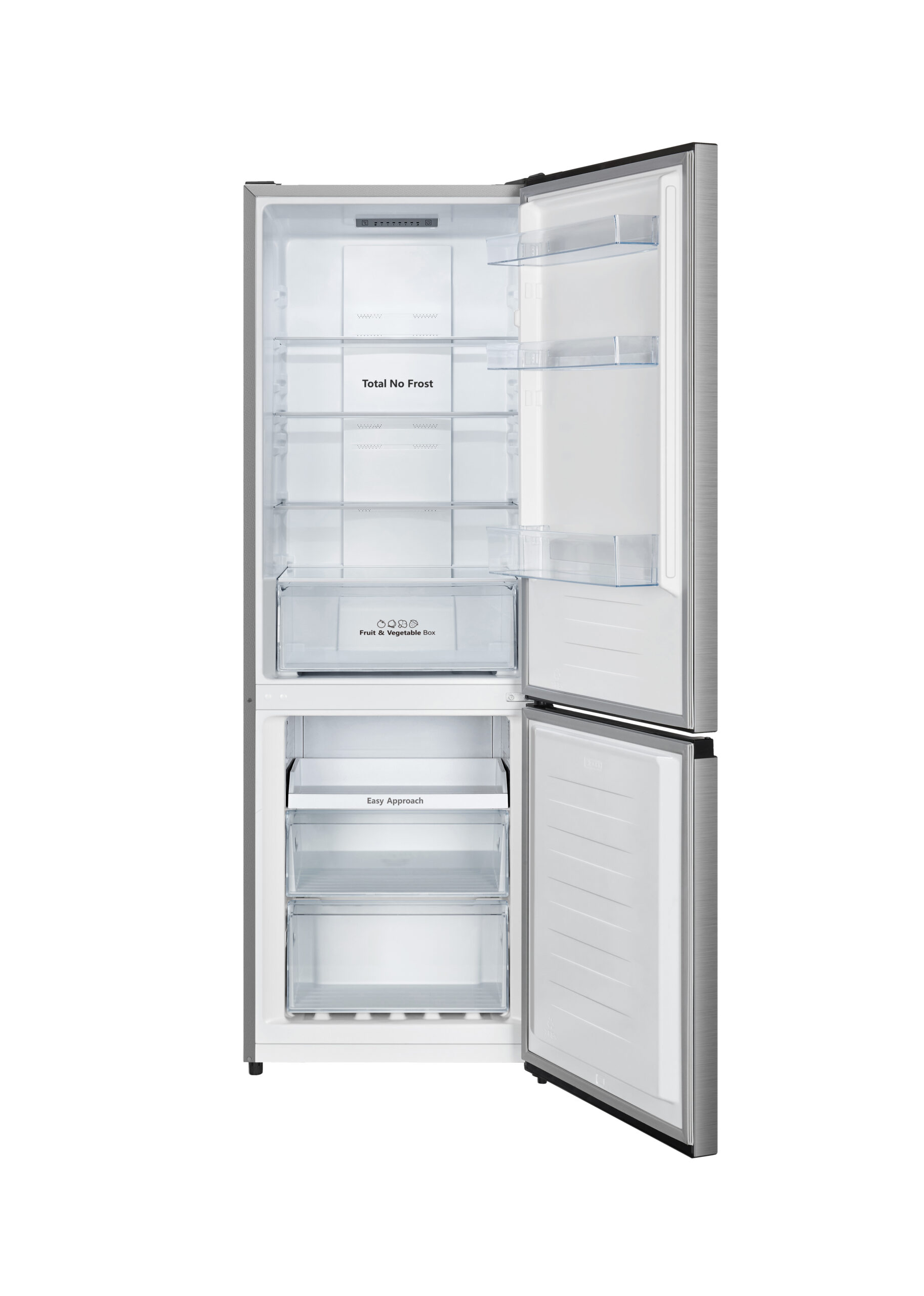 Hisense - RB372N4ACE – Frigorífico Combi 2 Puertas, Clase E , 292L, Inox