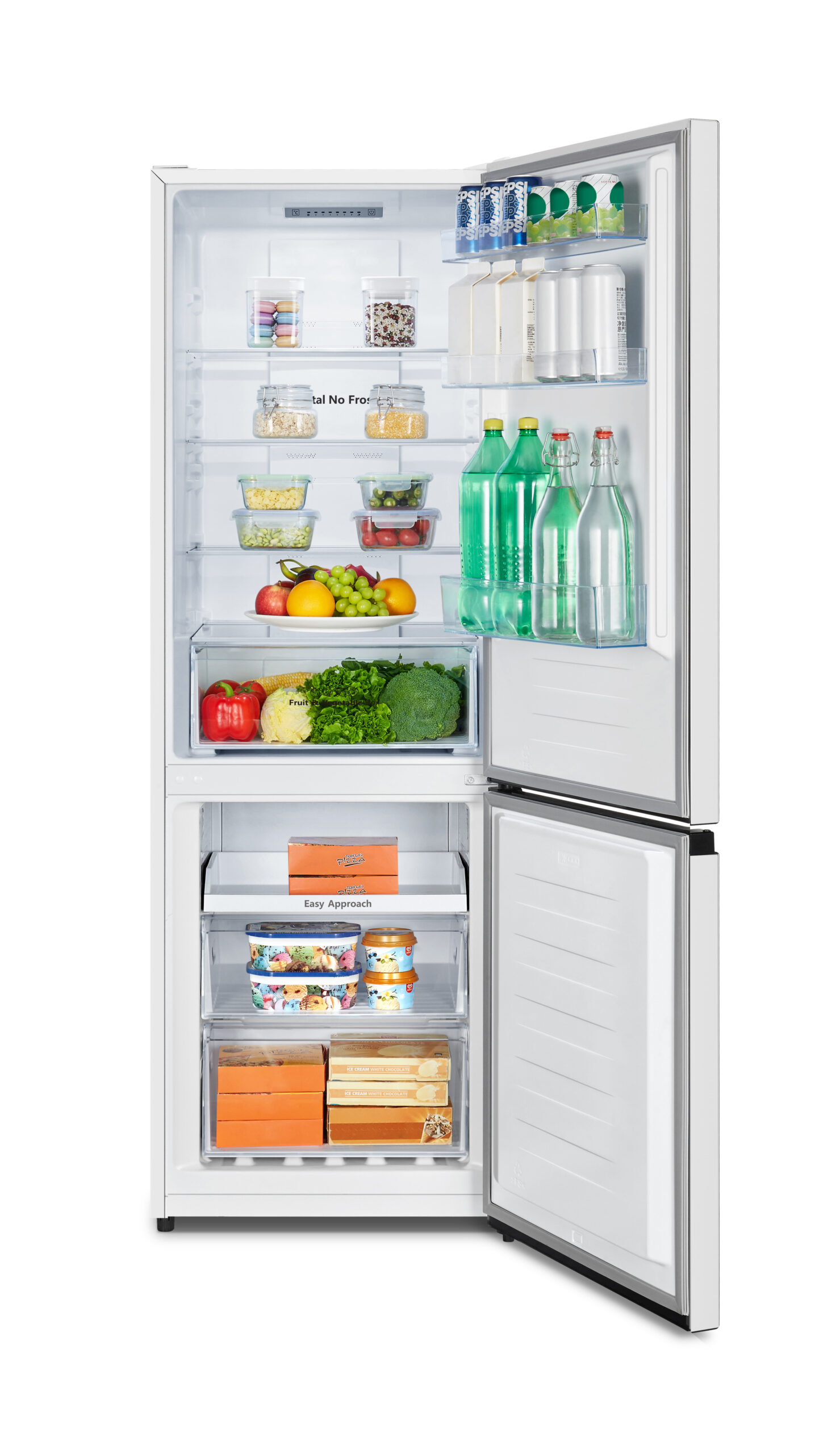 Hisense - RB372N4AWE – Frigorífico Combi 2 Puertas, Clase E, 292L, Blanco
