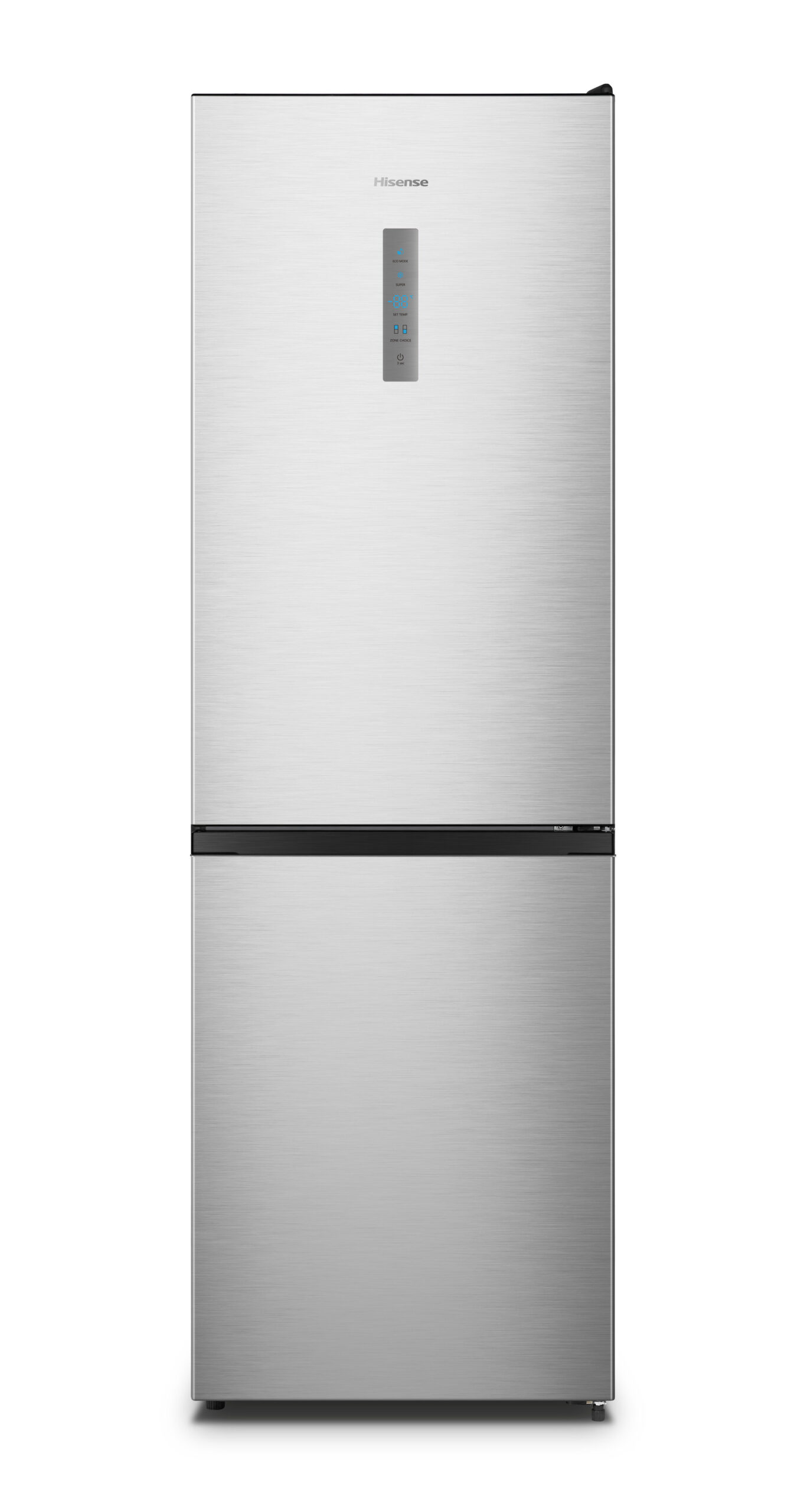 Hisense - RB390N4BCC – Frigorífico Combi 2 Puertas, Clase C , 304L, Inox