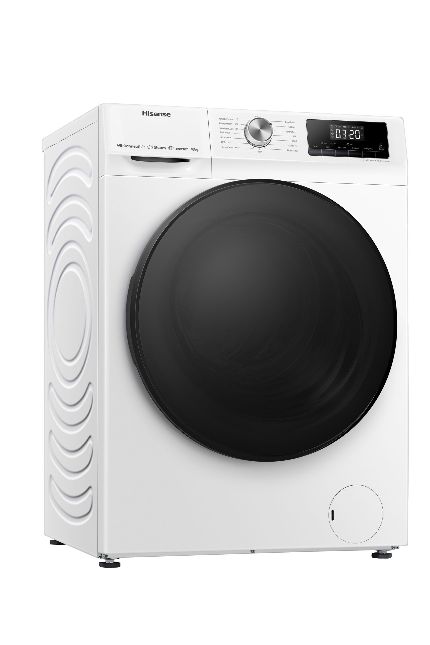 Hisense WFQA1014EVJM wasmachine Voorbelading 10 kg 1400 RPM A Wit - BCC.nl