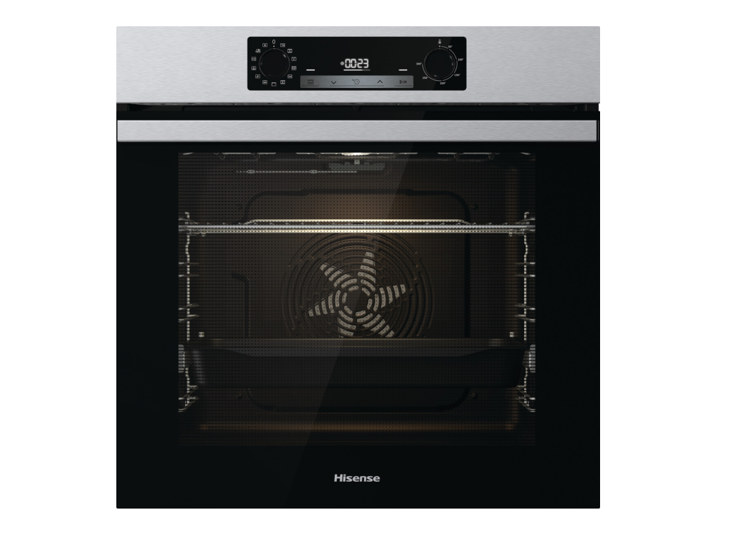 Hisense - Horno BI64223PX, Limpieza Pirolítica, 