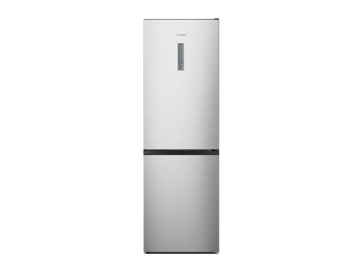 Hisense - RB390N4BCC – Frigorífico Combi 2 Puertas, Clase C , 304L, Inox