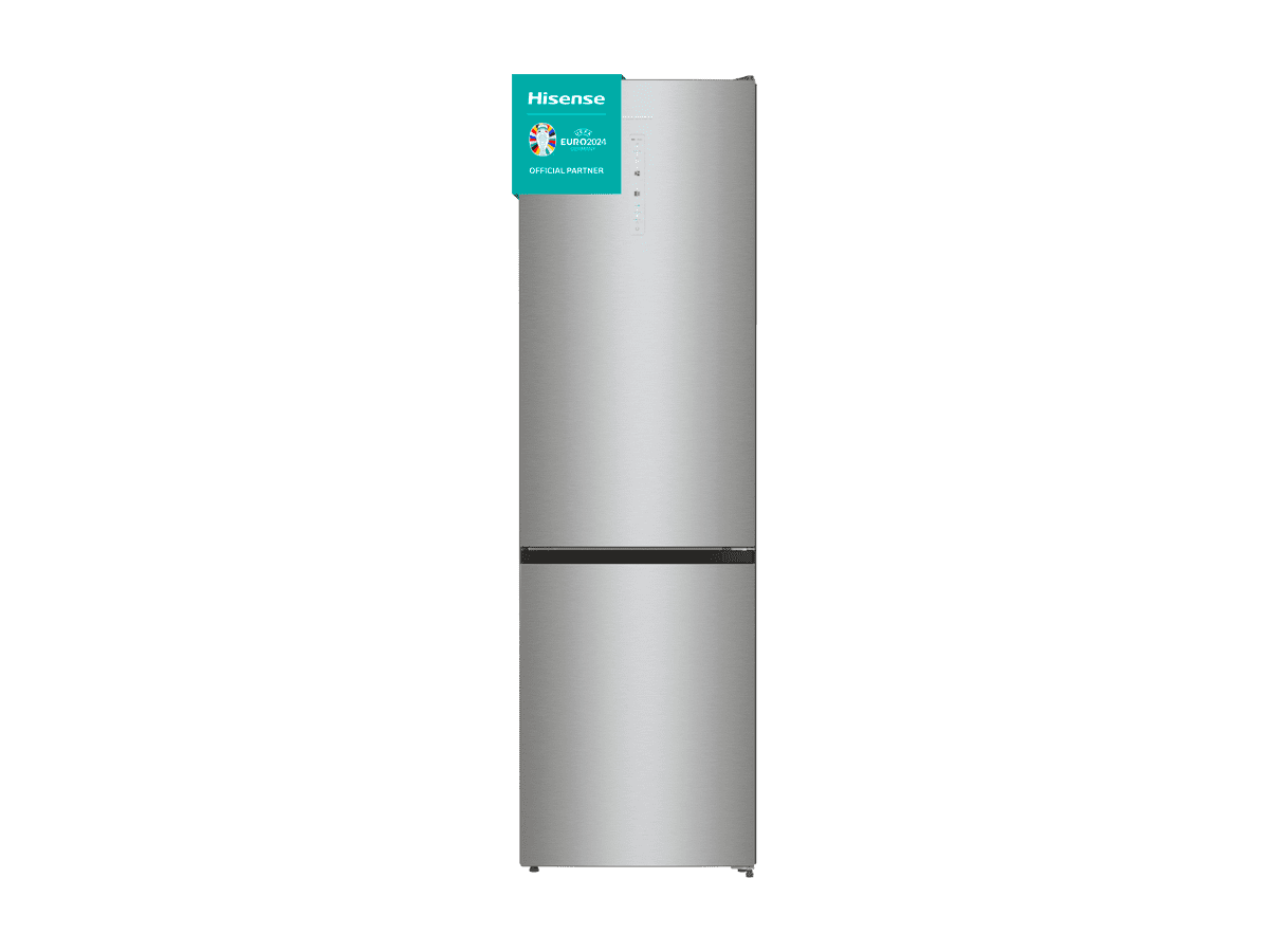 Hisense - RB470N4SIC – Frigorífico Combi 2 Puertas, Clase C , 361L, Inox, , 