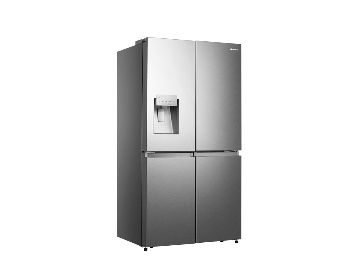 Hisense - RQ760N4SASE – Frigorifíco Americano 4 Puertas, Clase E, 477L