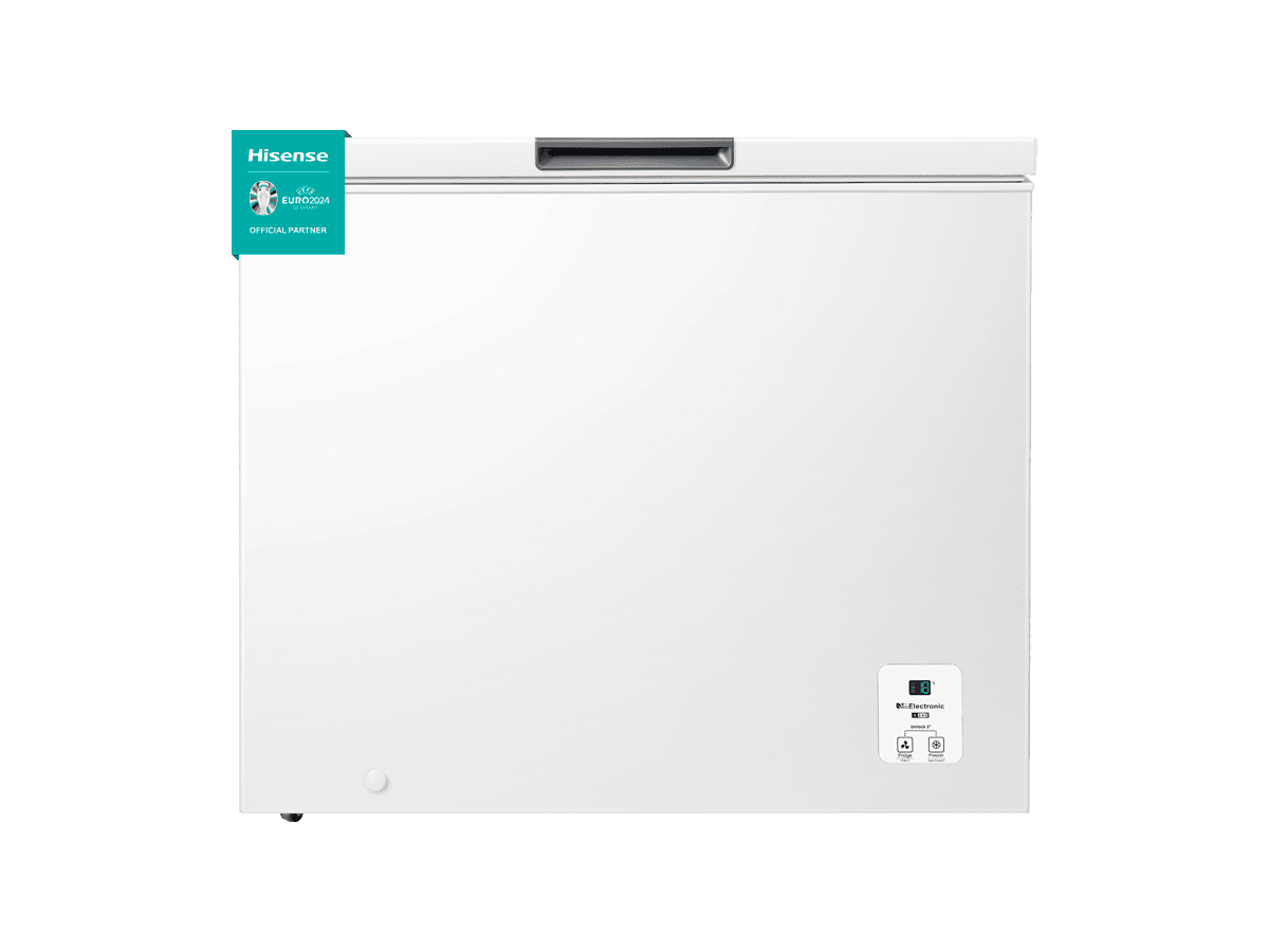 Hisense - FT321D4AWLE – Arcón Congelador, Clase E, 248L, Blanco, , 