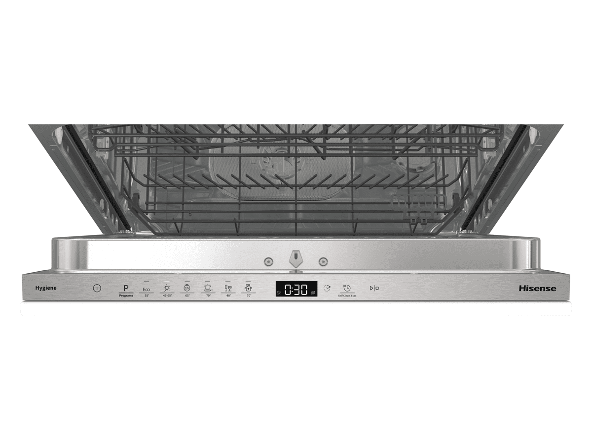 Hisense - HV643D60 – Lavavajillas 60cm, Encastre, Clase D, 16, Integrable