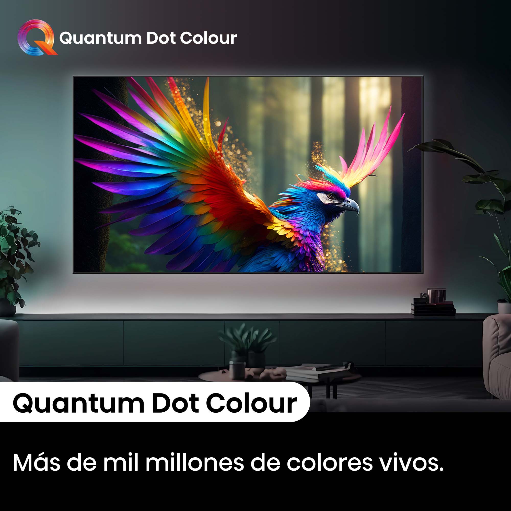 Hisense - Mini-LED TV 50U6NQ, 50 Pulgadas con Quantum Dot Colour