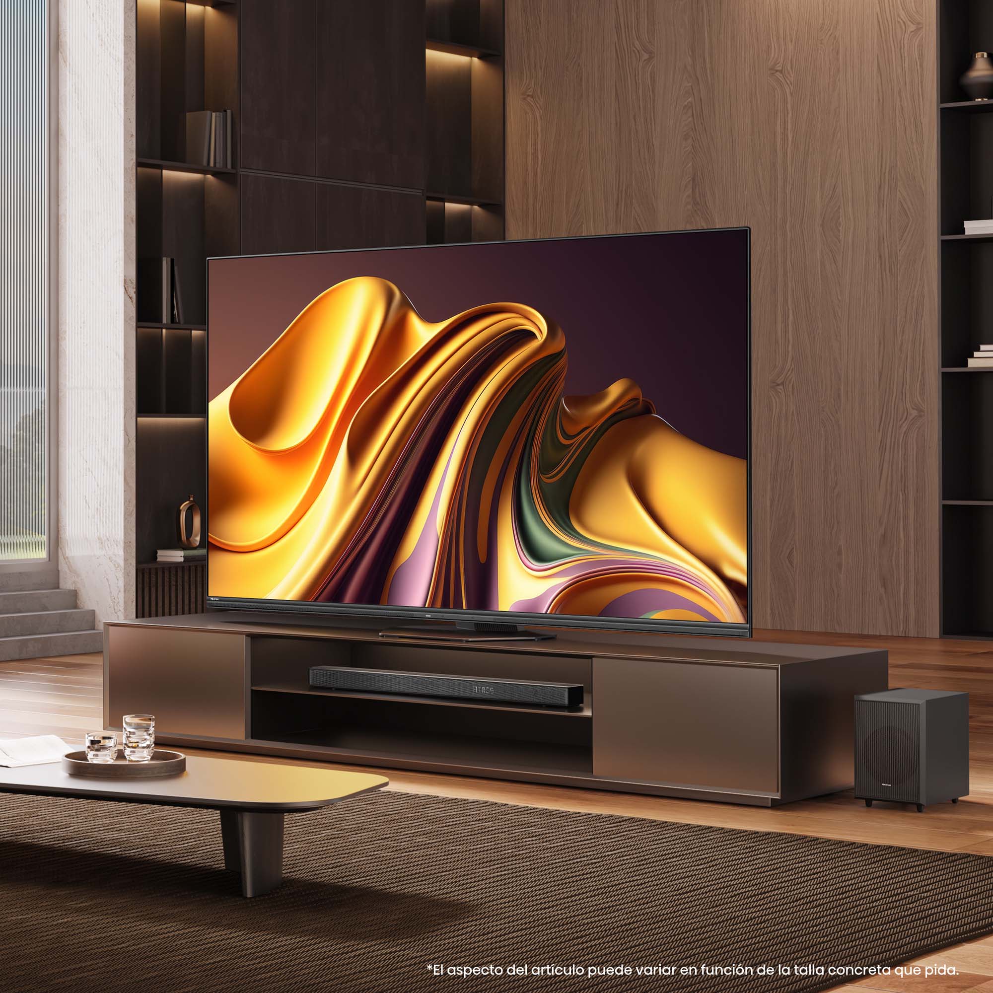 Hisense - Mini-LED TV U8NQ con Quantum Dot Colour