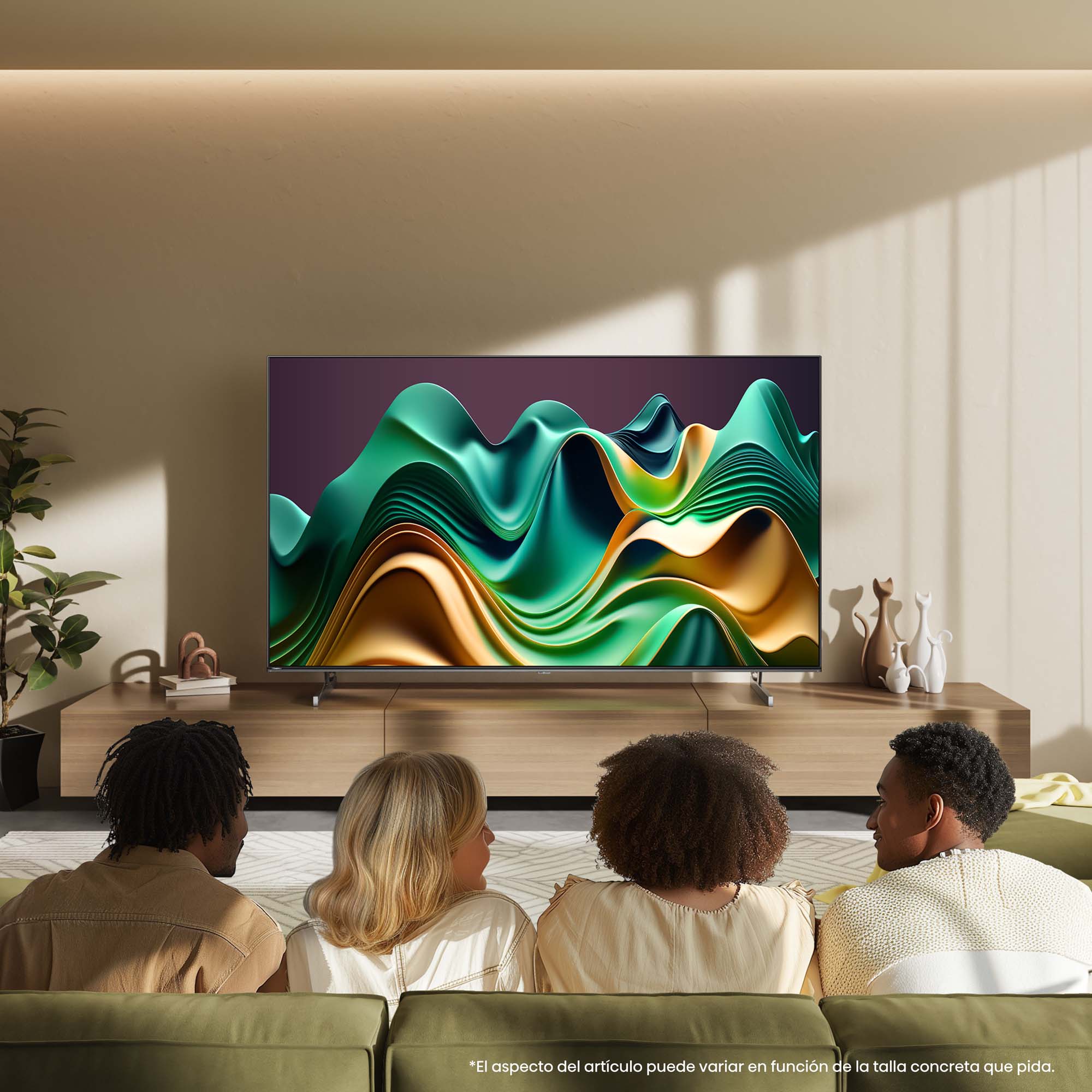 Hisense - Mini-LED TV 50U6NQ, 50 Pulgadas con Quantum Dot Colour