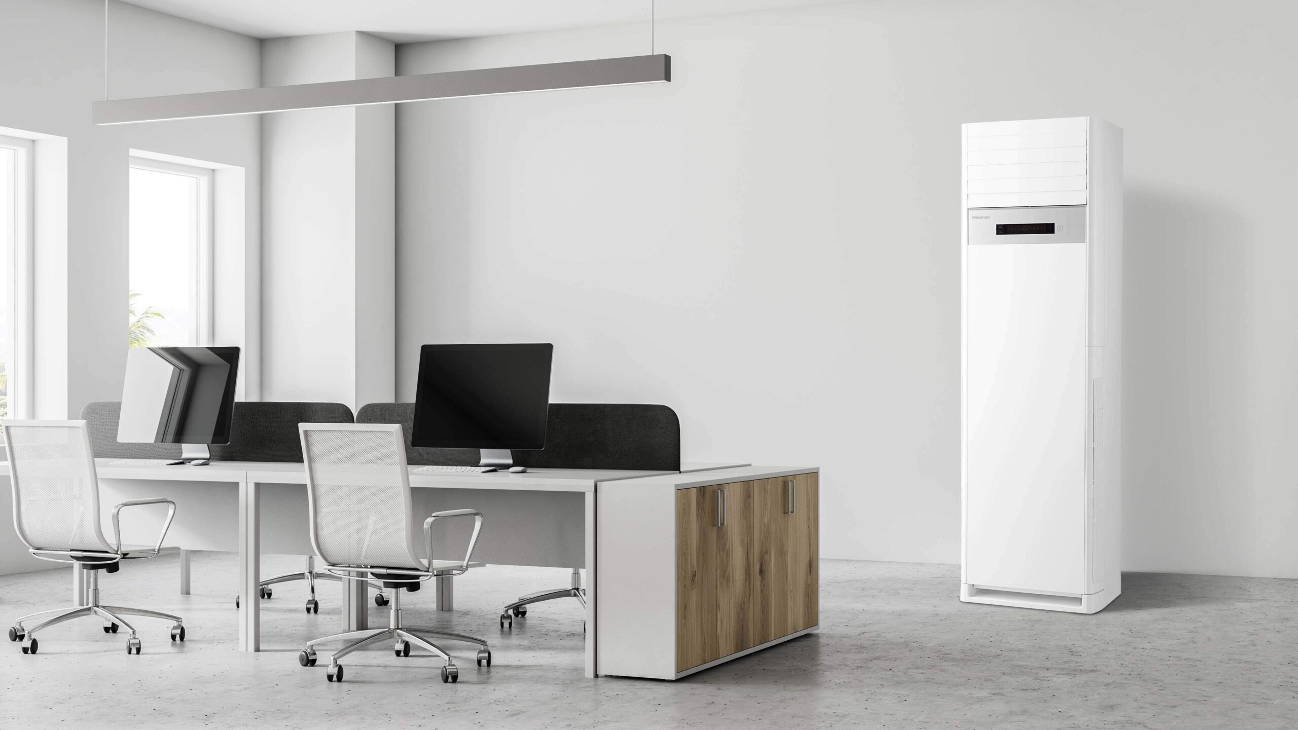 Hisense - Aire Acondicionado Columna AUF-48UR4RMPA