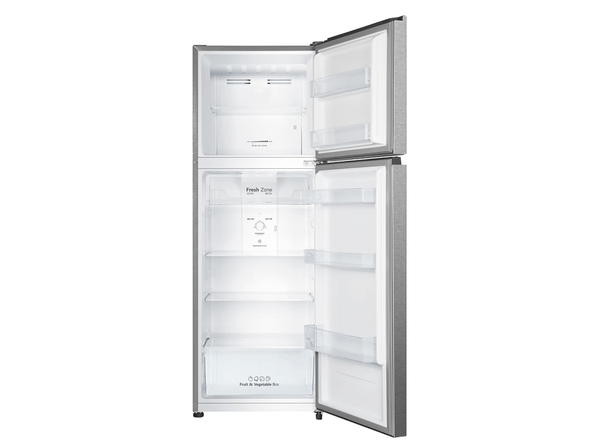 Hisense - RT422N4ACE – Frigorífico 2 Puertas, Clase E , 325L, Inox