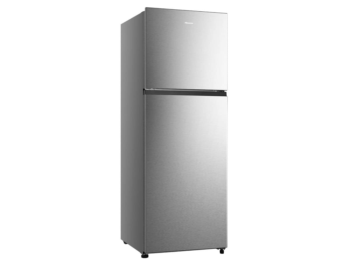 Hisense - RT422N4ACE – Frigorífico 2 Puertas, Clase E , 325L, Inox