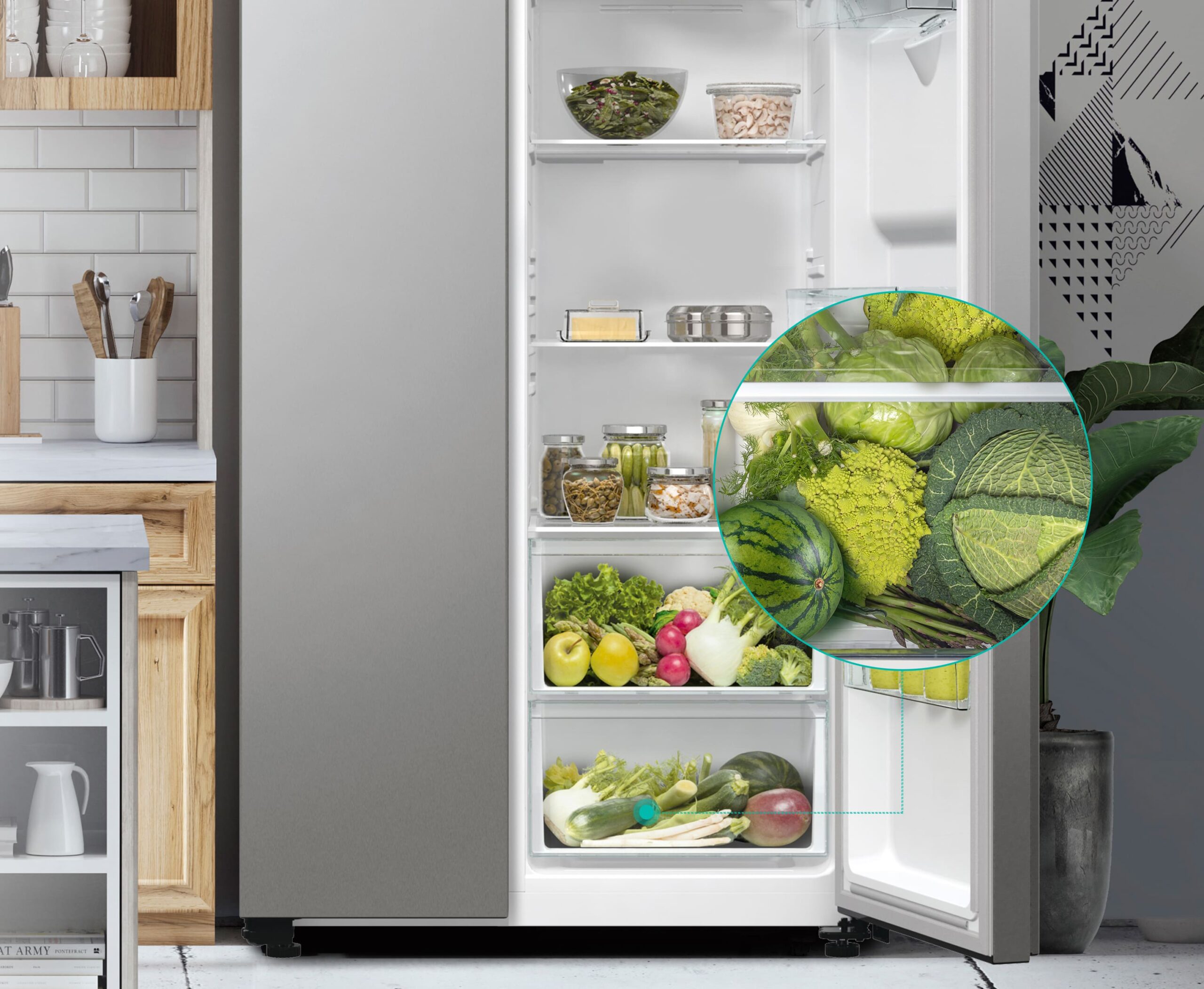 Cajón de Frutas y Verduras