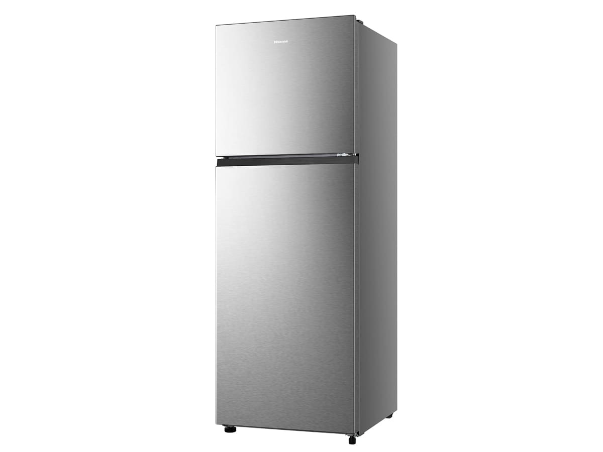 Hisense - RT422N4ACE – Frigorífico 2 Puertas, Clase E , 325L, Inox