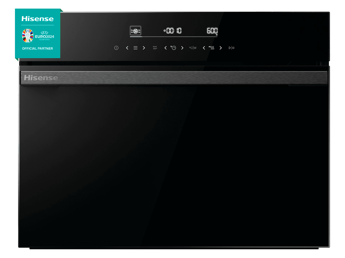 Hisense - BIM45342ADBG – Horno Combi, 50L, Cristal Negro, , 