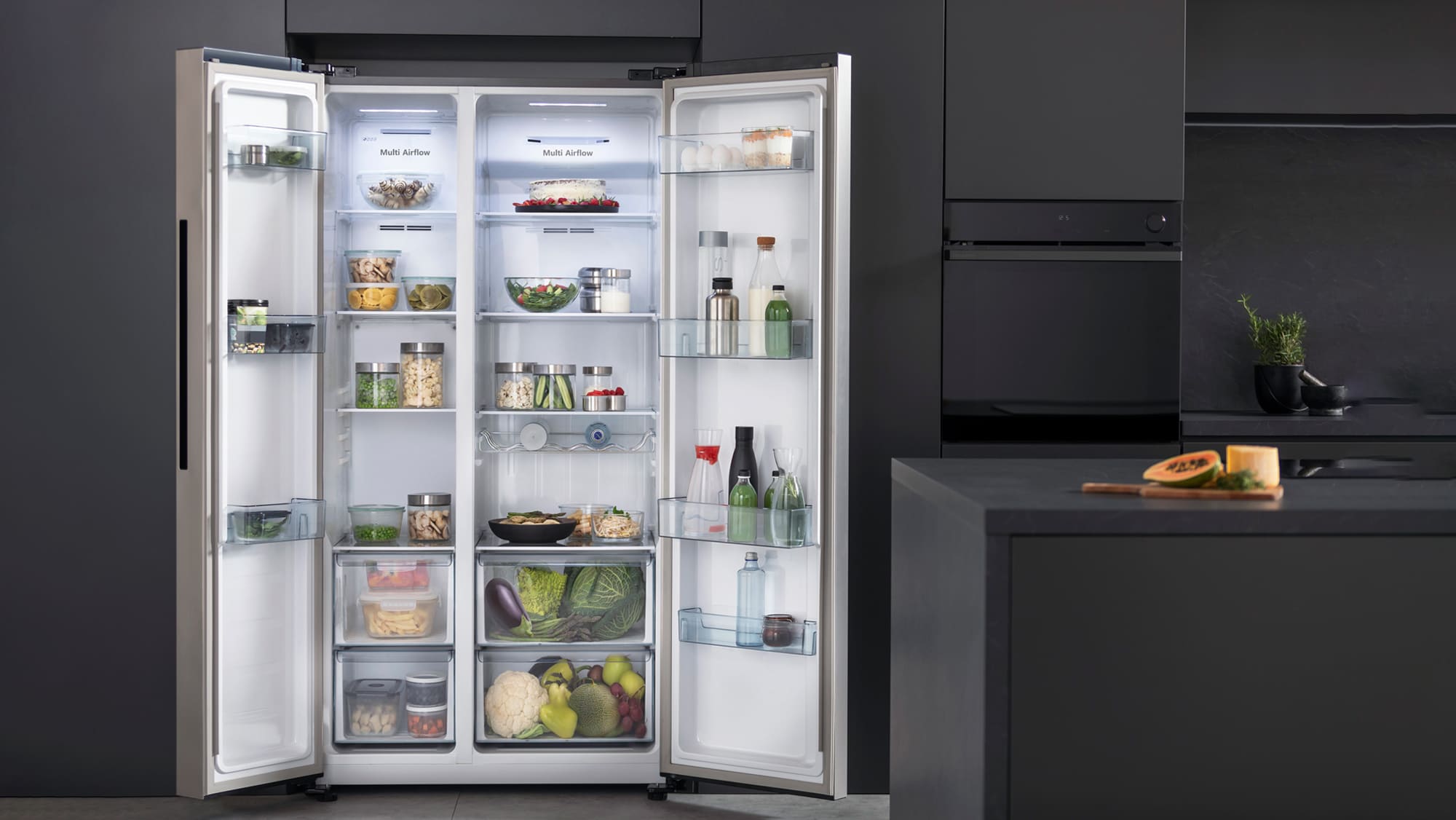 Frigorífico Americano HISENSE RS711N4WCE Inox - Devoraprecios