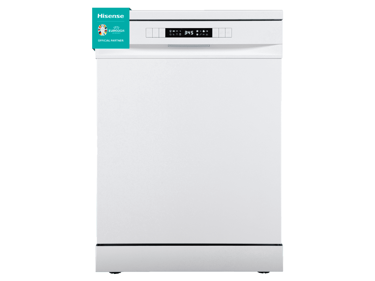 Hisense - HS622E10W – Lavavajillas 60Cm, Libre Instalación, Clase E, 13, Blanco, , 