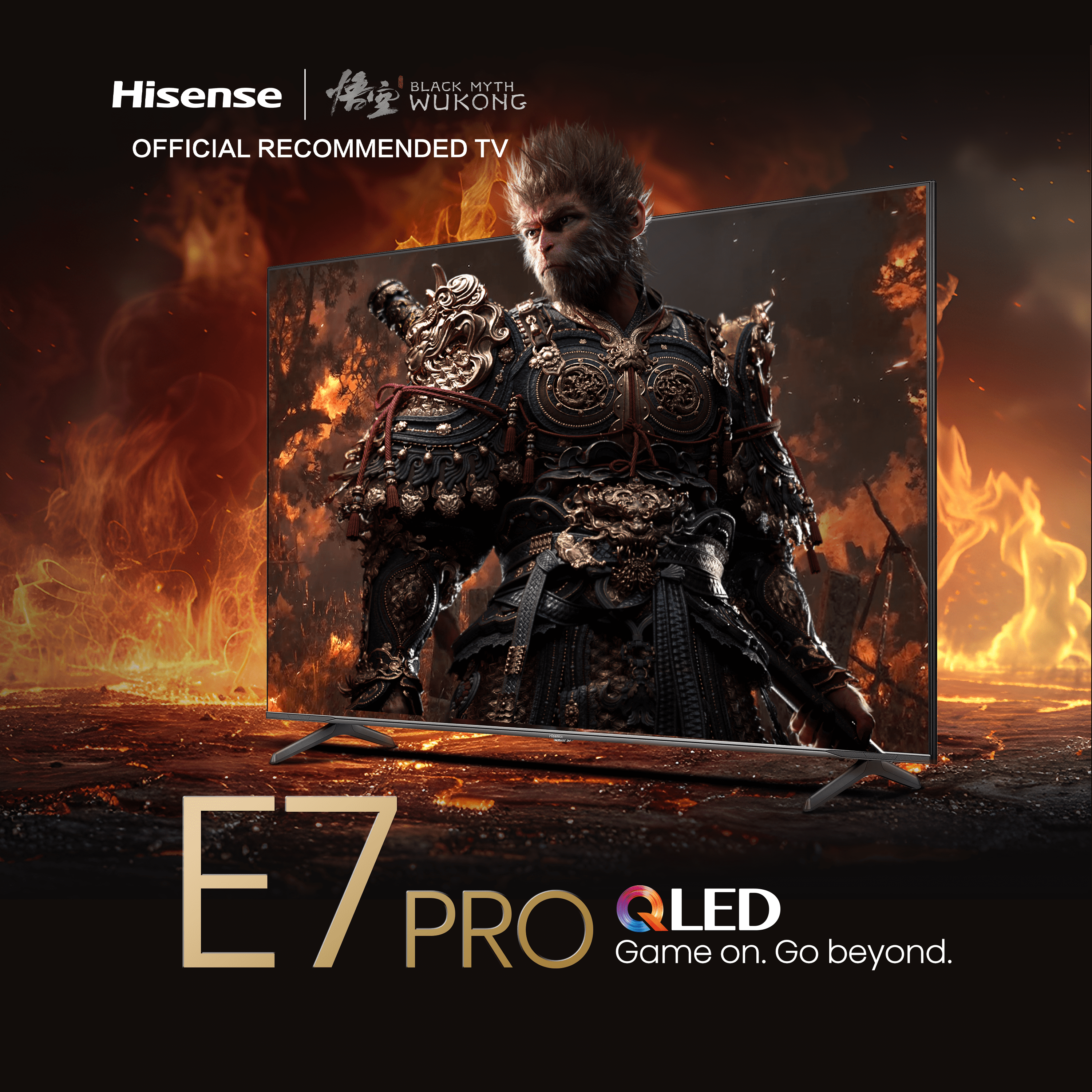 Hisense - Serie E7NQ Pro QLED 100E7NQ Pro 100 pulgadas, Gaming TV