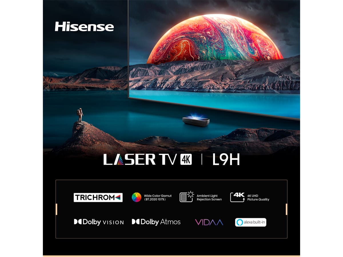 Hisense - Láser TV 100L9HD 100″