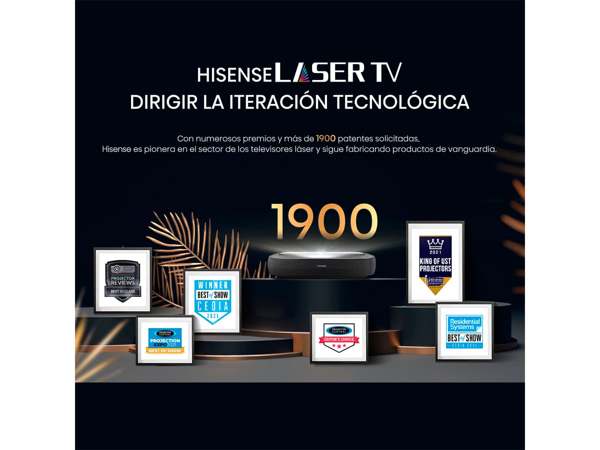 Hisense - Láser TV 100L9HD 100″