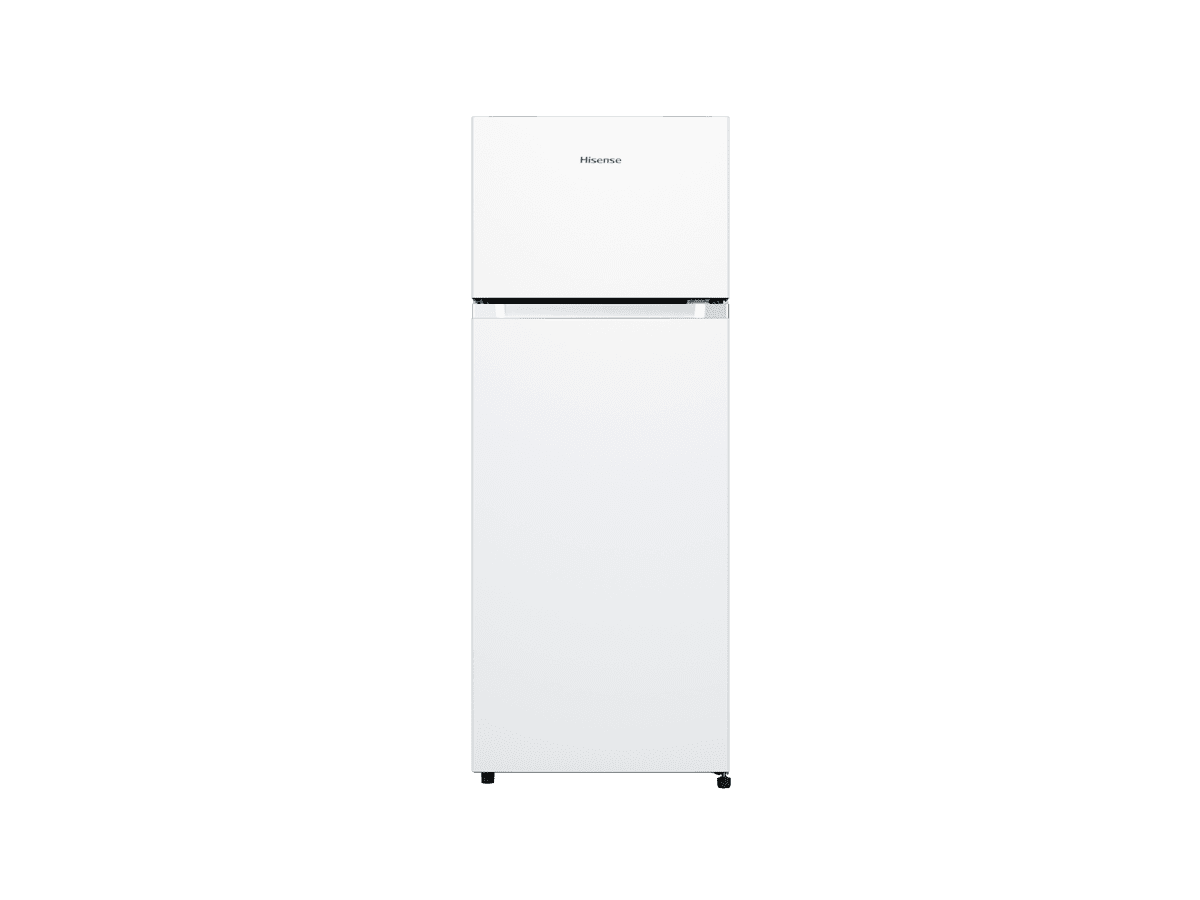 Hisense - RT267D4AWE – Frigorífico 2 Puertas, Clase E, 206L, Blanco, , 