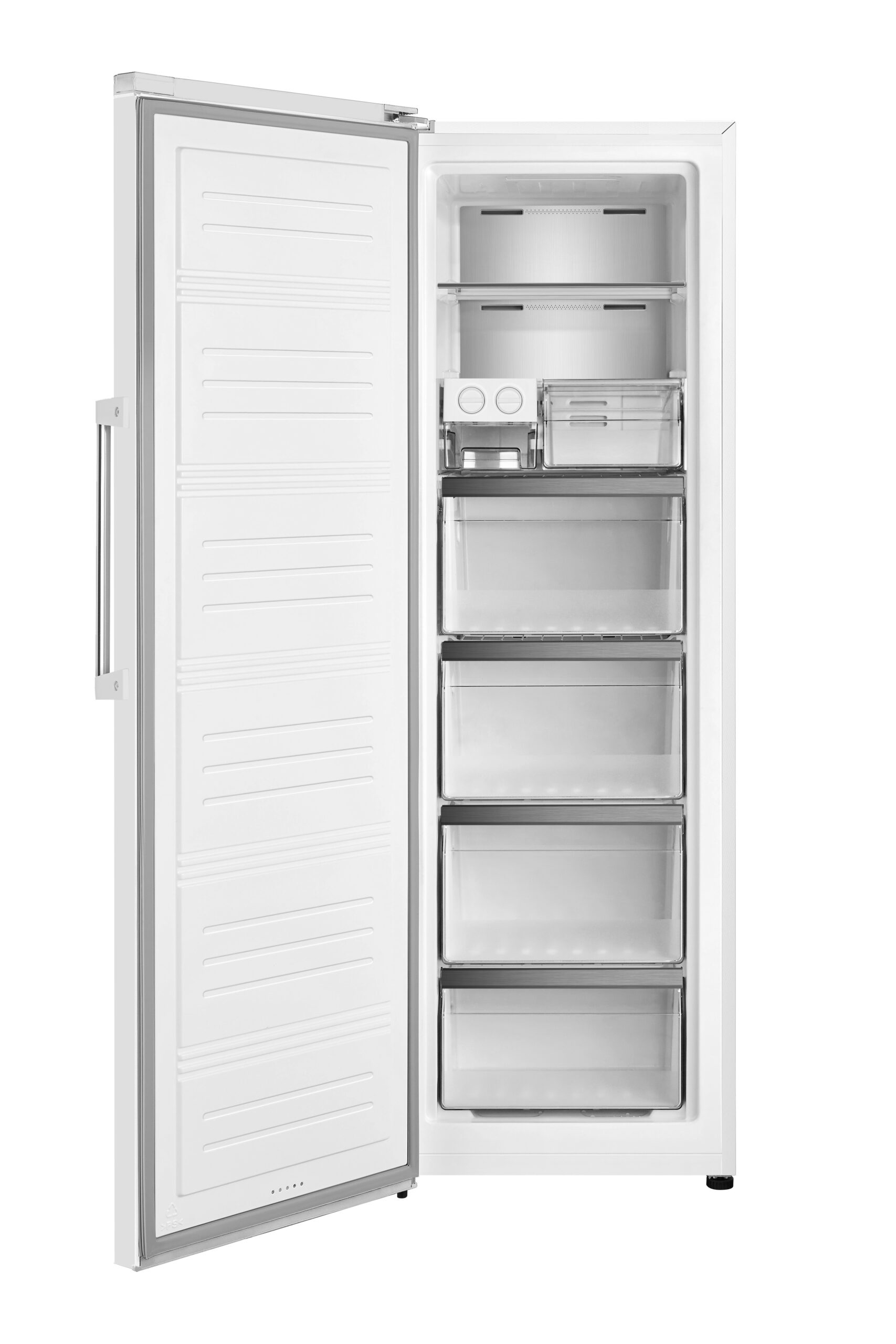 Hisense - FV354N4BWE – Congelador 1 Puerta, Clase E, 274L, Blanco