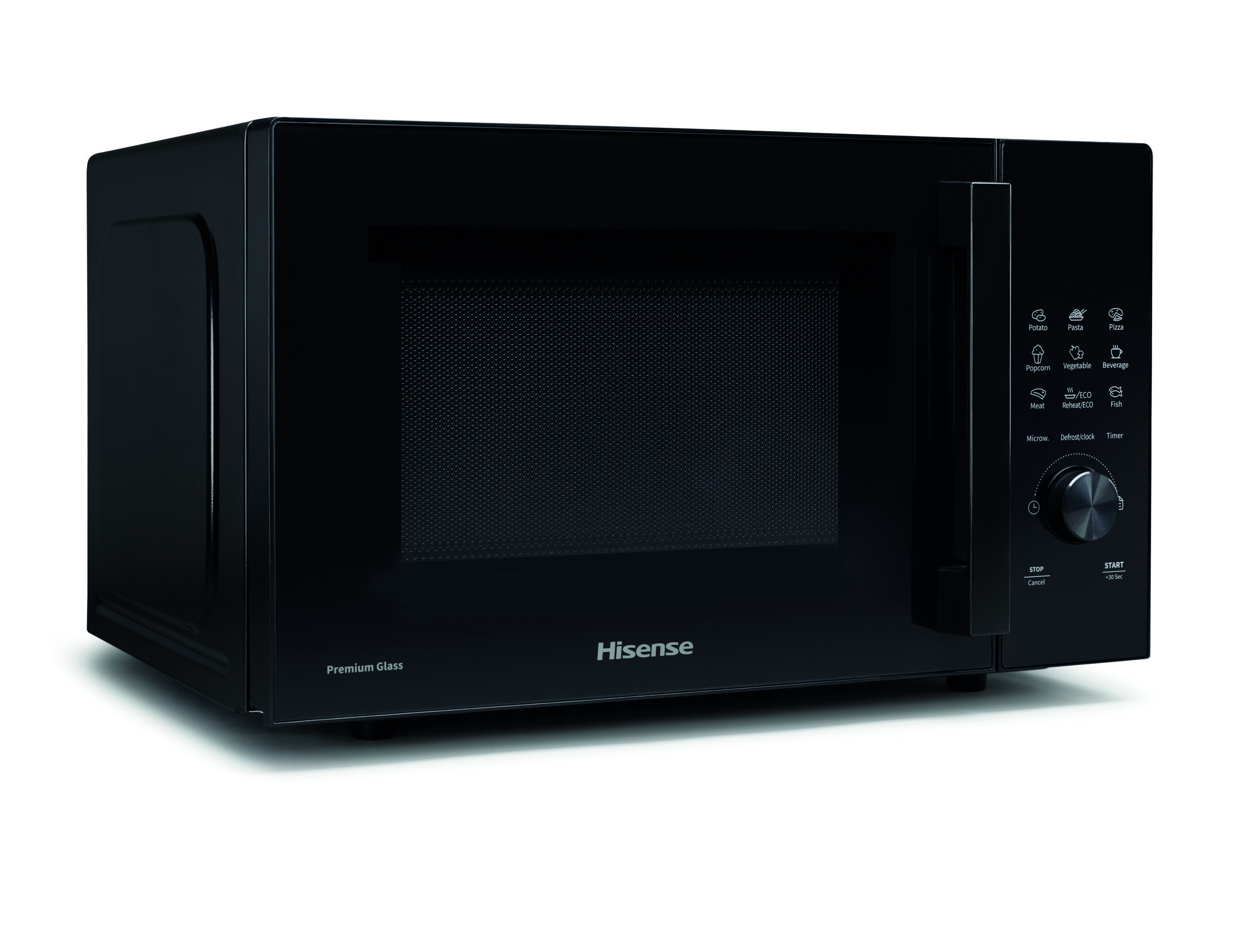 Hisense - H23MOBSD1H – Microondas, 23L, Negro