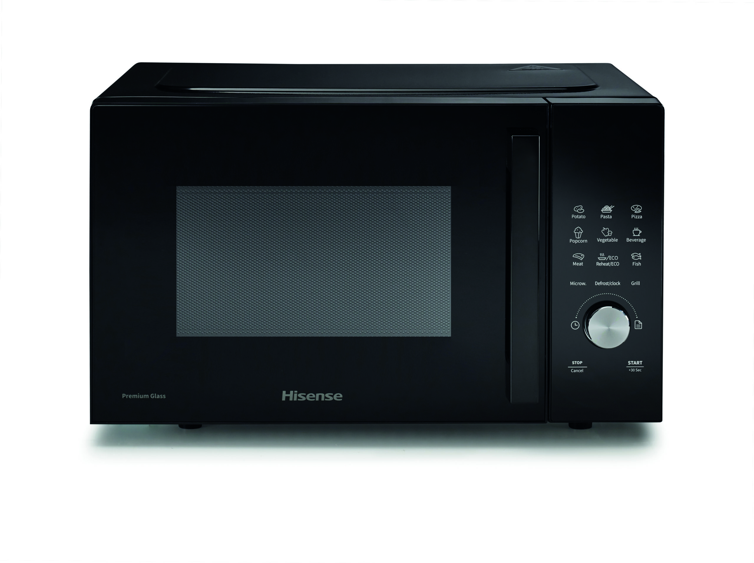 Hisense - H23MOBSD1HG – Microondas Con Grill, 23L, Negro