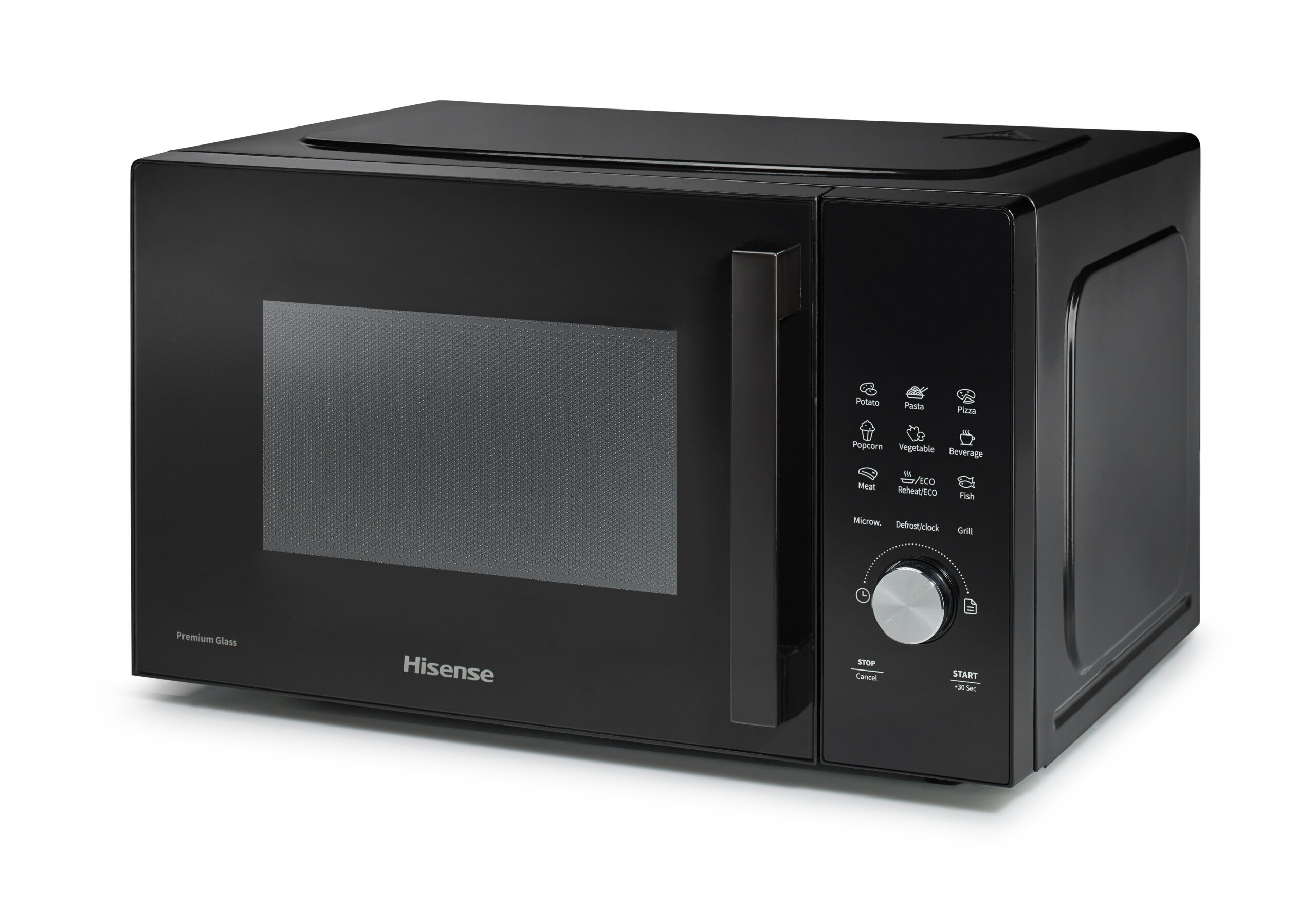 Hisense - H23MOBSD1HG – Microondas Con Grill, 23L, Negro