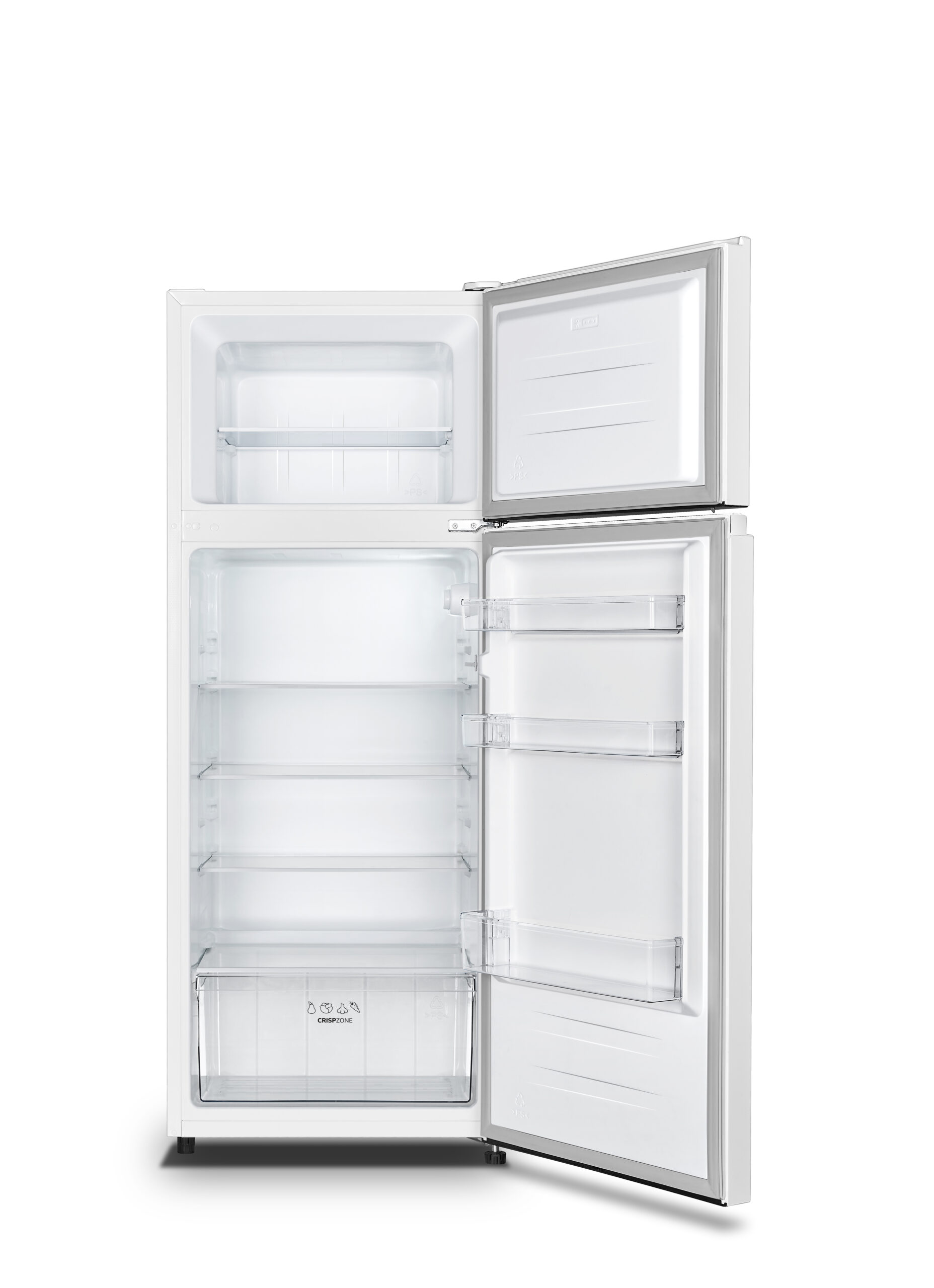 Hisense - RT267D4AWE – Frigorífico 2 Puertas, Clase E, 206L, Blanco