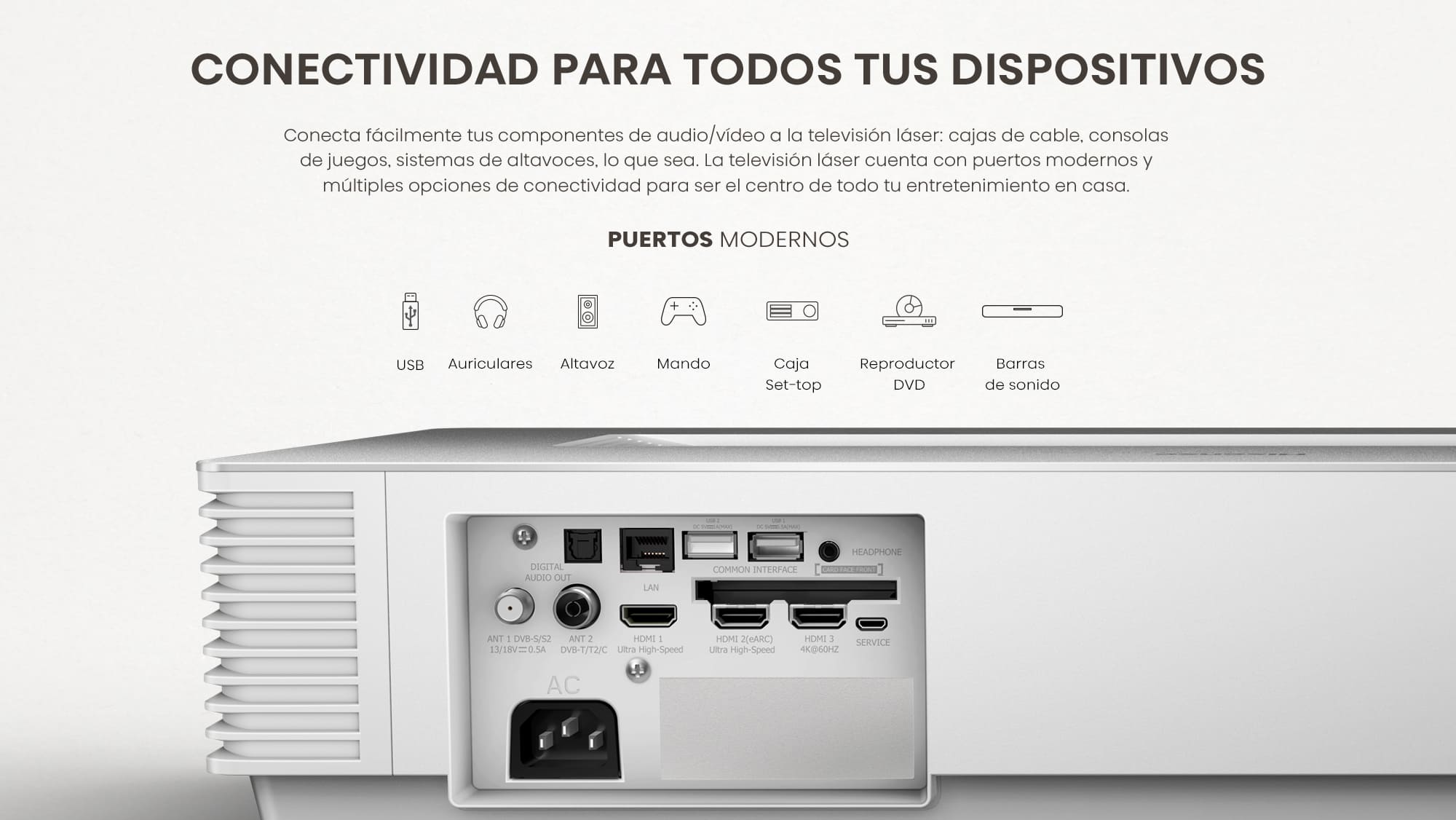 Conectividad para todos tus dispositivos