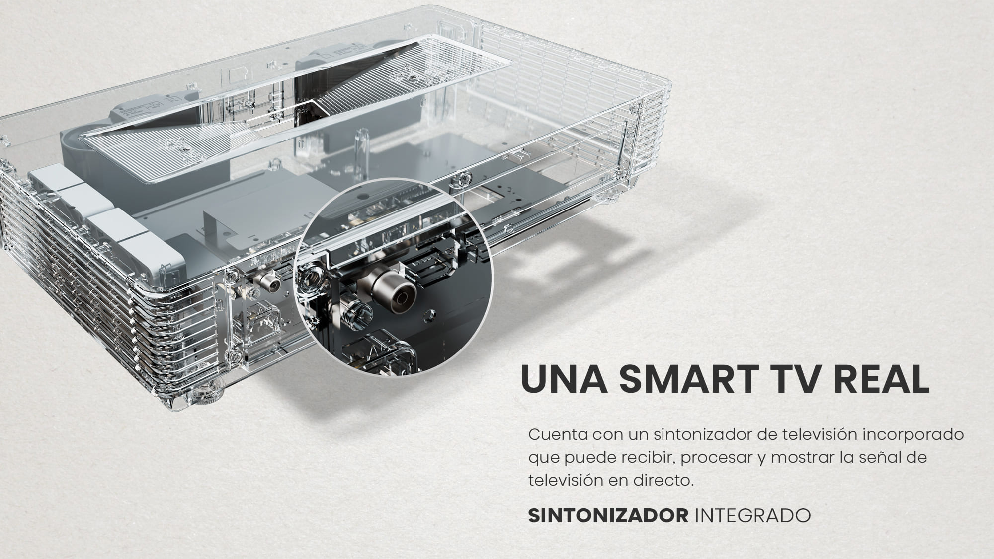 Una Smart TV real