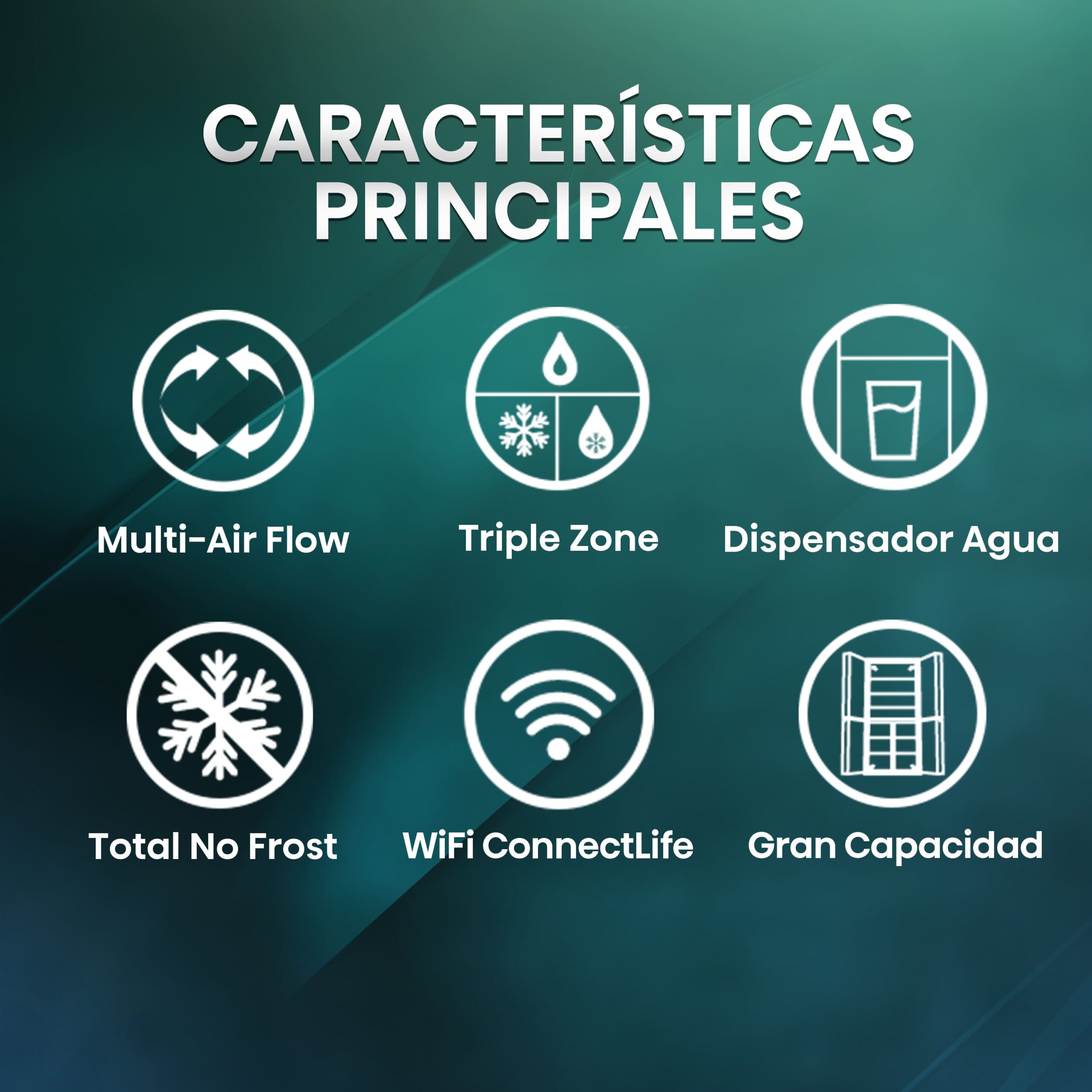 Hisense - RQ758N4SWSE – Frigorífico Americano 4 Puertas, Clase E, 606L, Inox