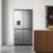 Americanos Cross Door RQ758N4SWSE – Frigorífico Americano 4 Puertas, Clase E, 606L, Inox