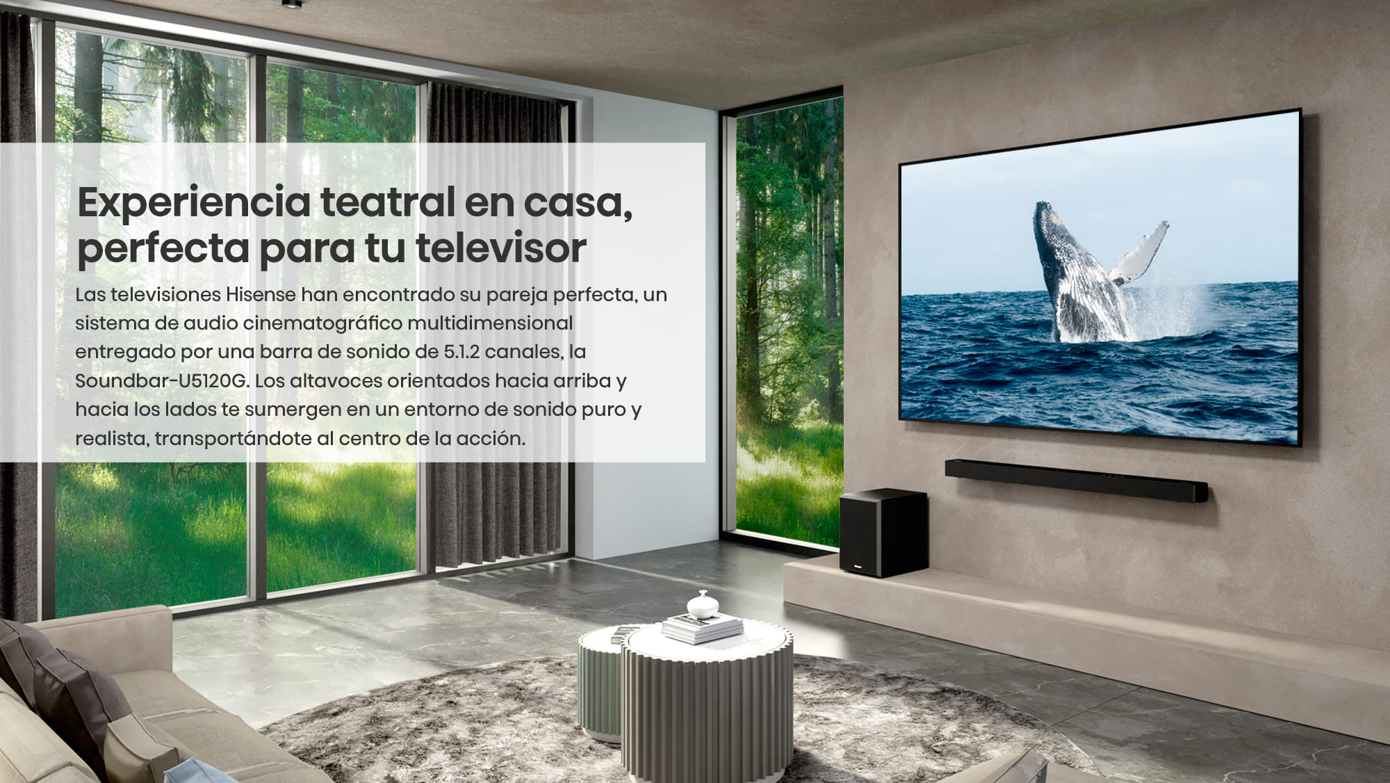 Experiencia teatral en casa, perfecta para tu televisor