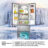 Americanos French Door RF632N4WIE – Frigorífico Combi Cajón Frances, Clase E , 485L, Inox