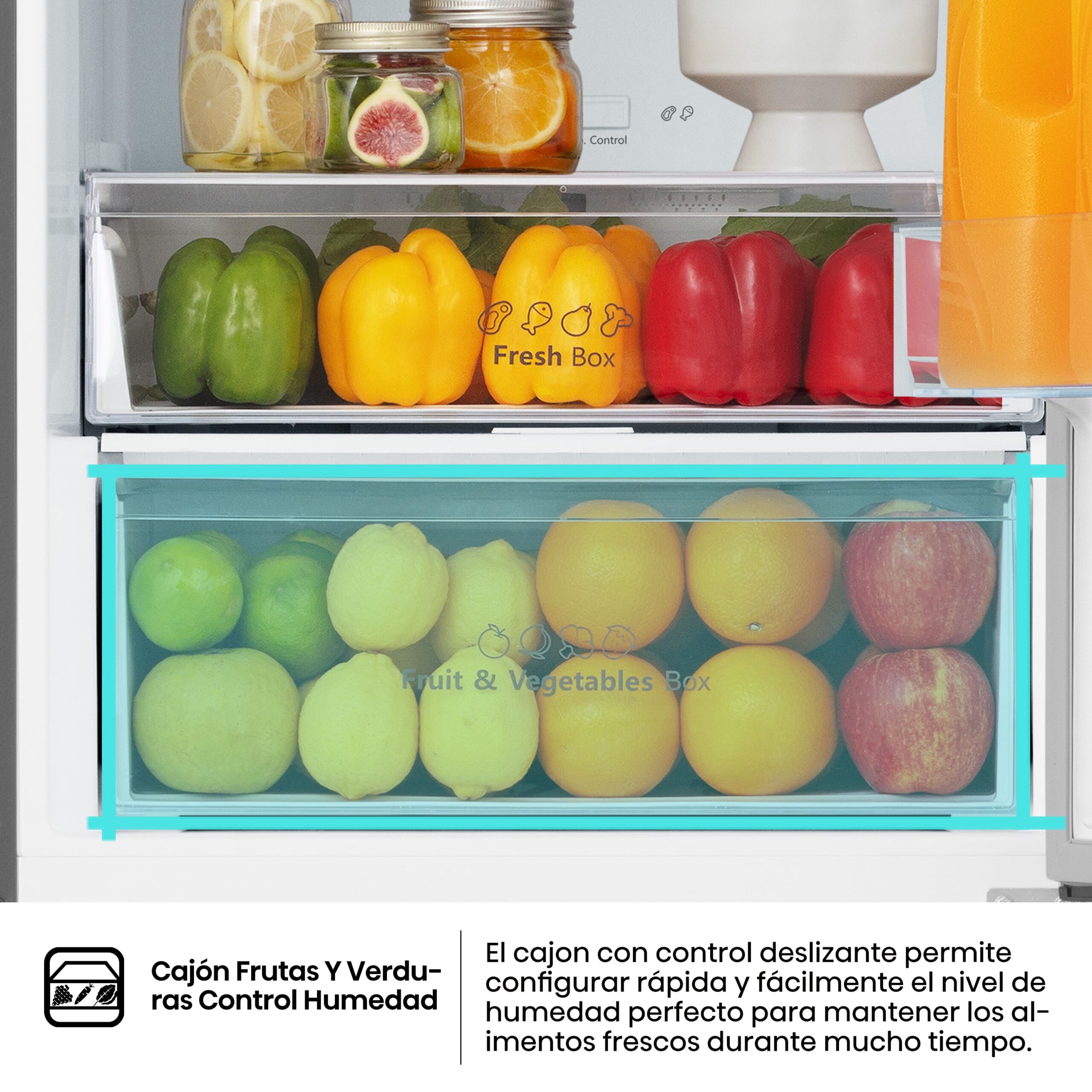 Hisense - RB440N4ACD – Frigorífico Combi 2 Puertas, Clase D , 336L, Inox