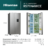 Americanos Side by Side RS711N4WCE – Frigorífico Americano Side By Side, Clase E , 547L, Inox