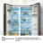Americanos Side by Side RS711N4WCE – Frigorífico Americano Side By Side, Clase E , 547L, Inox