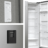 Americanos Side by Side RS711N4WCE – Frigorífico Americano Side By Side, Clase E , 547L, Inox