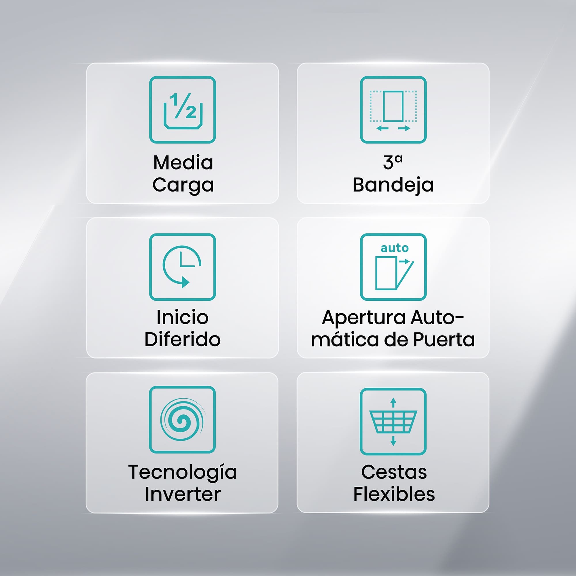 Hisense - HS543D10X – Lavavajillas 45cm, Libre Instalación, Clase D, 11, Integrable
