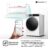 Lavadoras WF7S1247BW – Lavadora inteligente, Clase A, 12 Kg, 1400 rpm, Blanco
