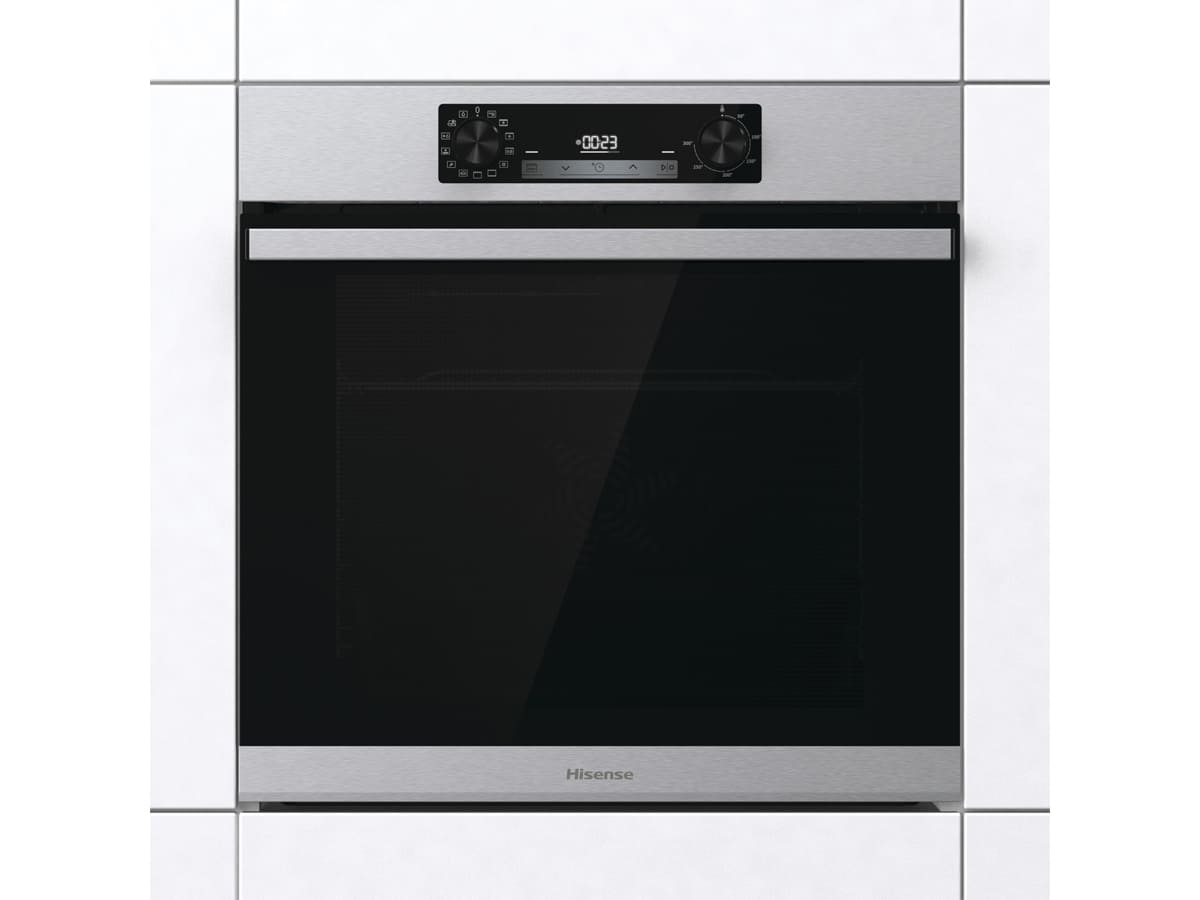 Hisense BI64011AX- Horno Multifunción, Even Bake 77L, Cocción Simultánea  x5, Modo Grill, Calentamiento Rápido, Esmalte Fácil Limpieza, Puerta  Extraíble : : Grandes electrodomésticos