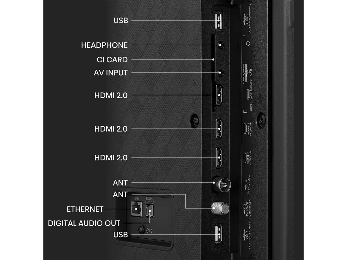 Hisense - TV 4K 85A6K