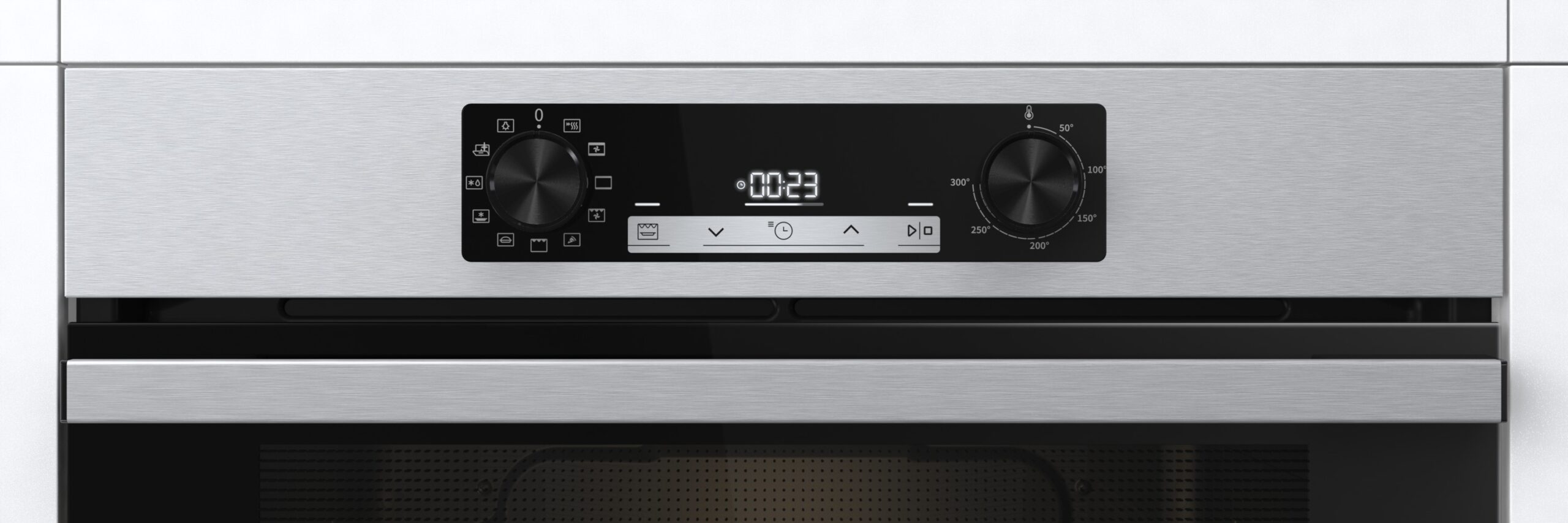 Hisense - BI62216AXE2 – Horno Hidrolitico, Clase A , Capacidad 77L, Color Inox