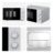 Microondas Libre Instalación H20MOWP1 – Microondas, 20L, Blanco
