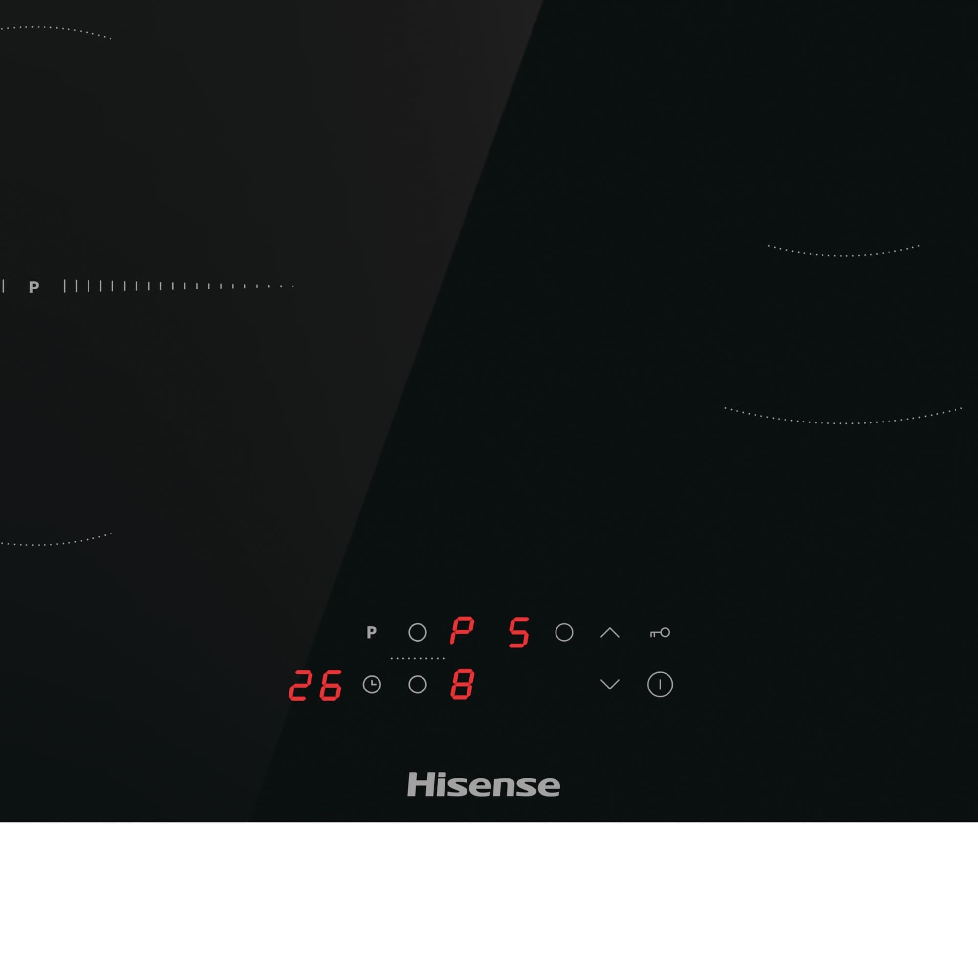 Hisense - HI6321BSCE – Placa, Inducción, 3 Zonas, Negro