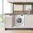 Lavadoras – Secadoras WD3M841BWIES – Lavasecadora, Clase E/B, 8 kg/6 kg, 1400 rpm, Blanco